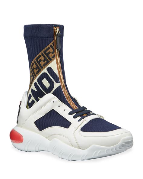 fendi sock sneakers|fendi sneakers socks men.